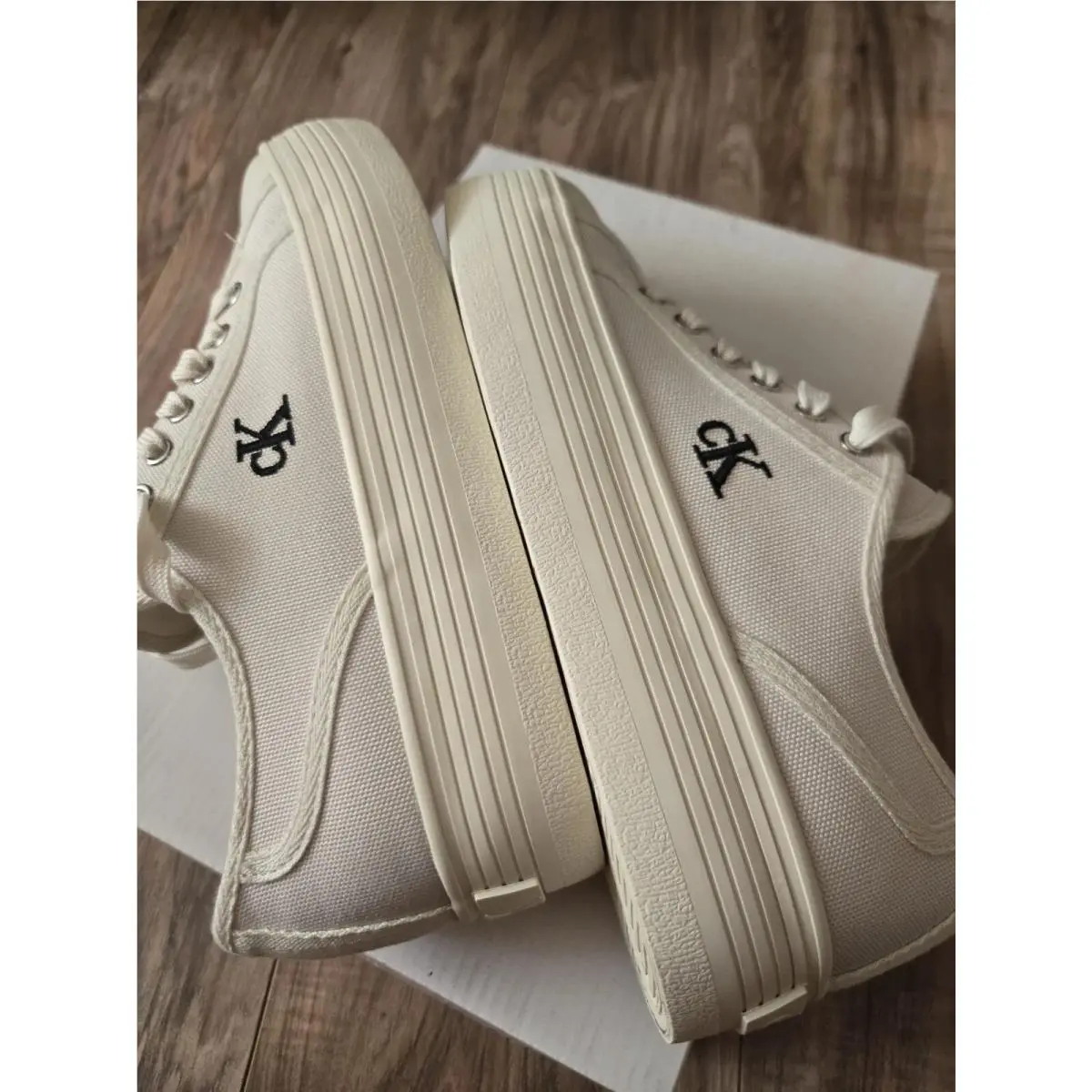 Calvin Klein shoes - Calvin Klein Brinle - Brinle - Ivory (UPC: 197648752597) 2