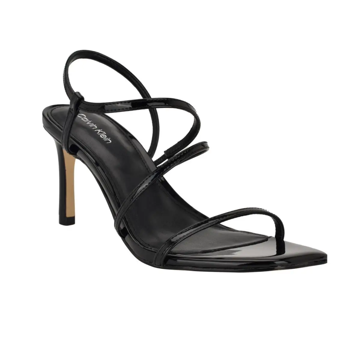 Calvin Klein Shoes Hadlee Heels Black Patent 7M