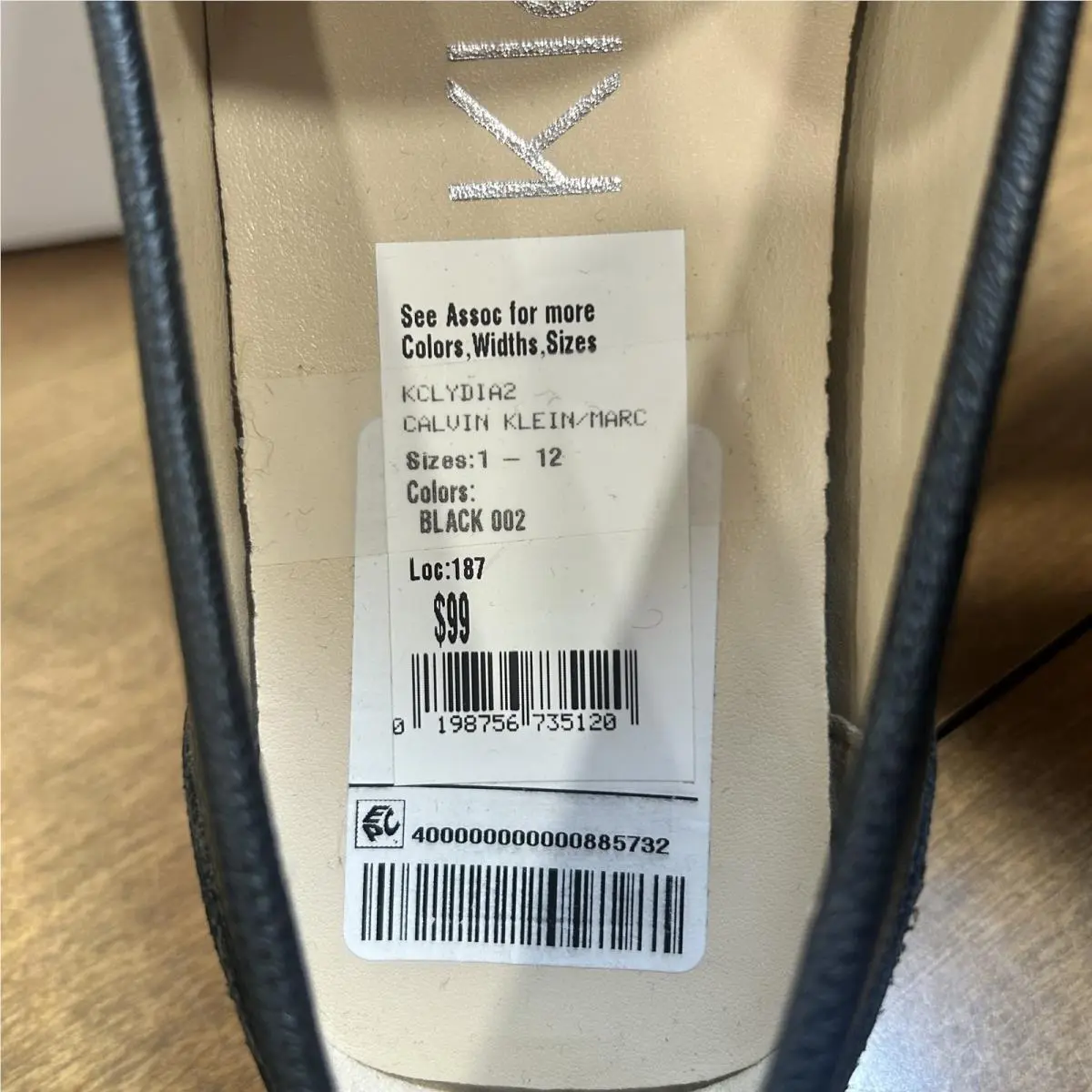 Calvin Klein shoes - Calvin Klein KCLYDIA2 - Black 1