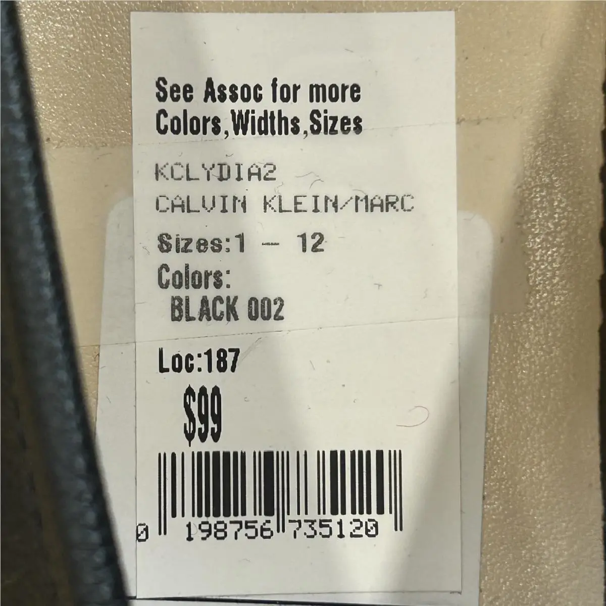 Calvin Klein shoes - Calvin Klein KCLYDIA2 - Black 2