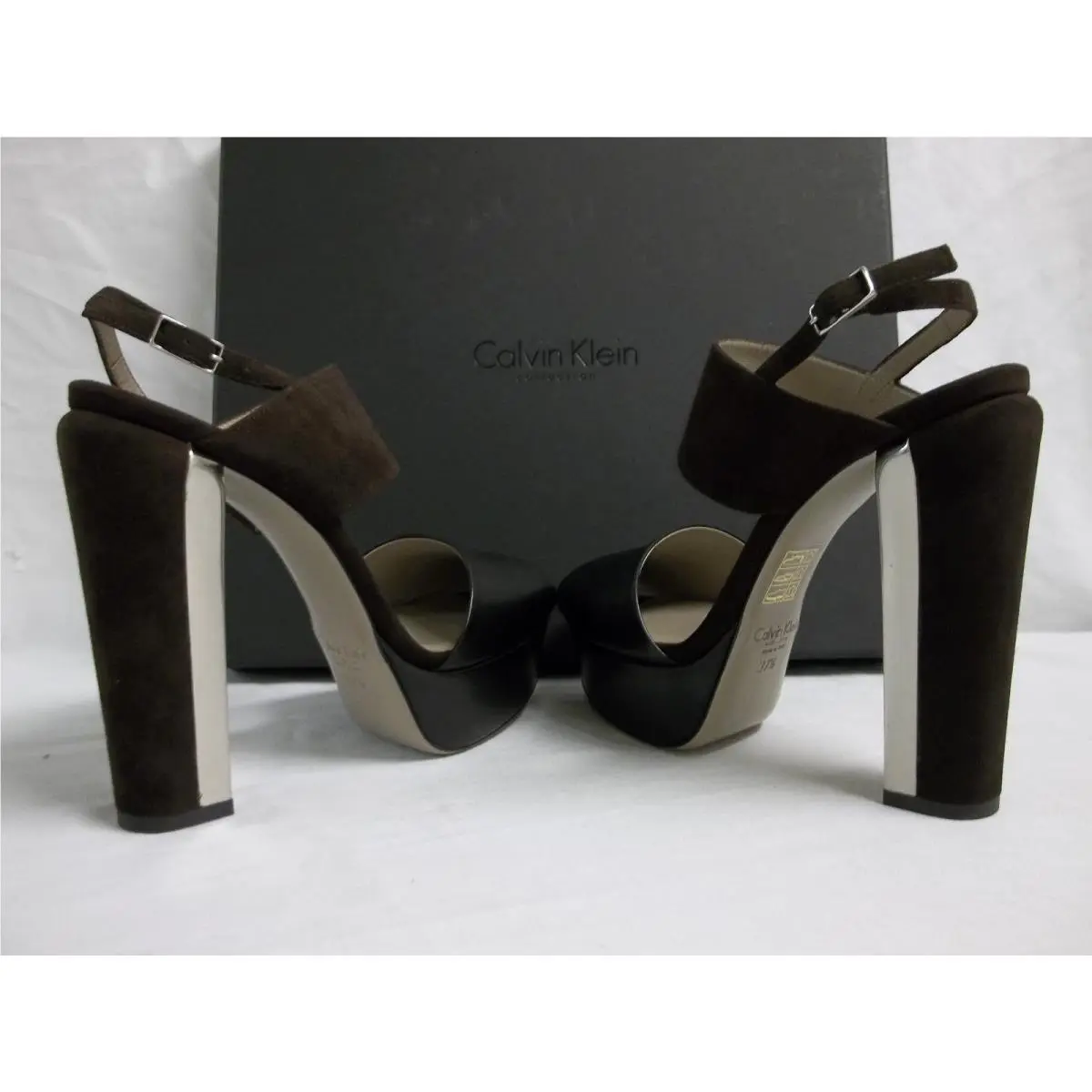 Calvin Klein shoes - Black, Brown (UPC: 787936358596) 3