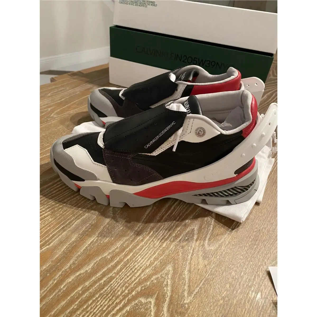 Calvin Klein shoes - K0219 Cander 7 - Cander - K0219 - Neo Black | White | Red | Grey, Manufacturer: Neo Black | White | Red | Grey 3