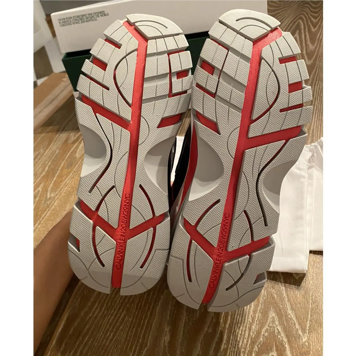 Calvin Klein shoes - K0219 Cander 7 - Cander - K0219 - Neo Black | White | Red | Grey, Manufacturer: Neo Black | White | Red | Grey 4