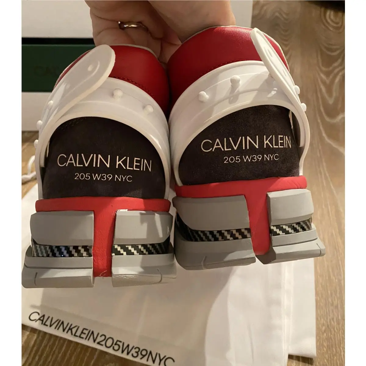 Calvin Klein shoes - K0219 Cander 7 - Cander - K0219 - Neo Black | White | Red | Grey, Manufacturer: Neo Black | White | Red | Grey 5