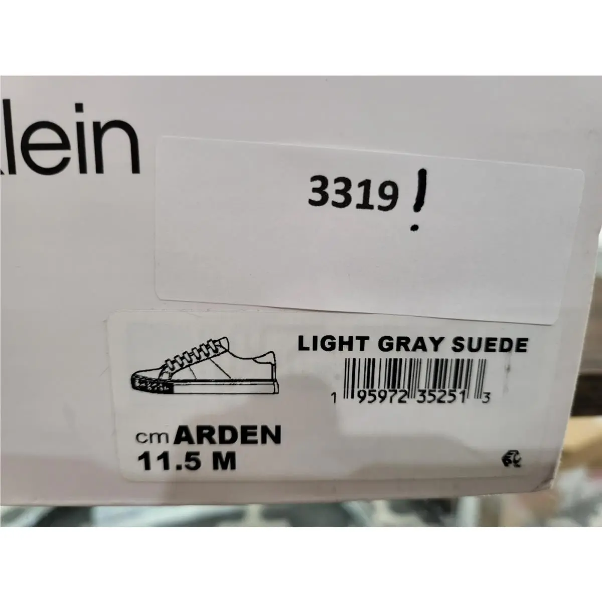 Calvin Klein shoes - Gray (UPC: 195972352513) 7