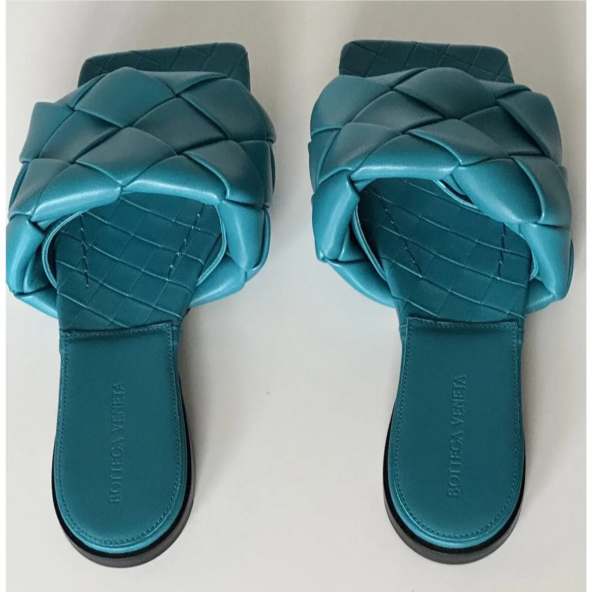 Bottega Veneta shoes - Bottega Veneta Lido - Lido - Petroleum Blue 5