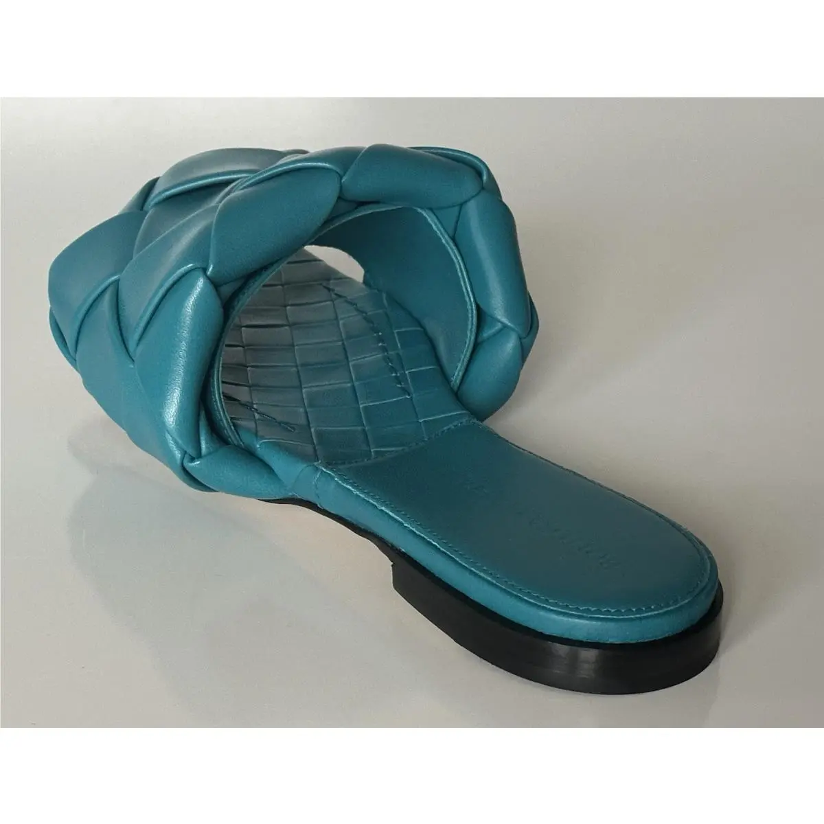 Bottega Veneta shoes - Bottega Veneta Lido - Lido - Petroleum Blue 6
