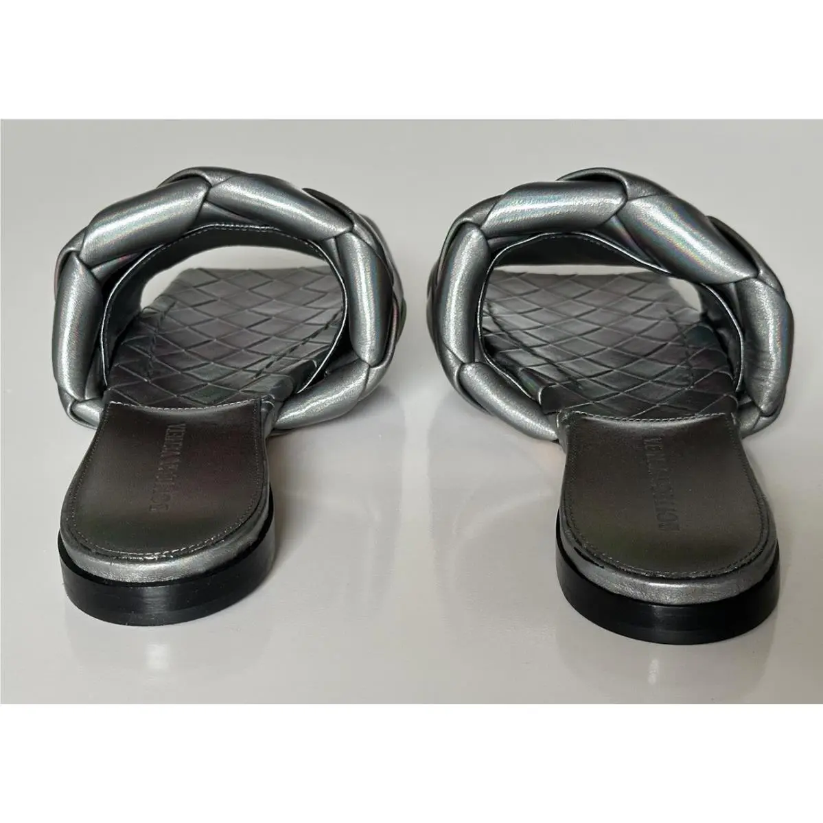 Bottega Veneta shoes - Bottega Veneta Lido - Lido - Mettalic Silver 4