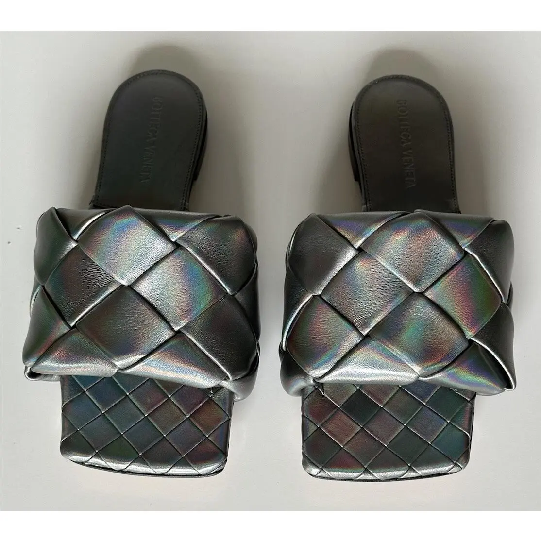 Bottega Veneta shoes - Bottega Veneta Lido - Lido - Mettalic Silver 5