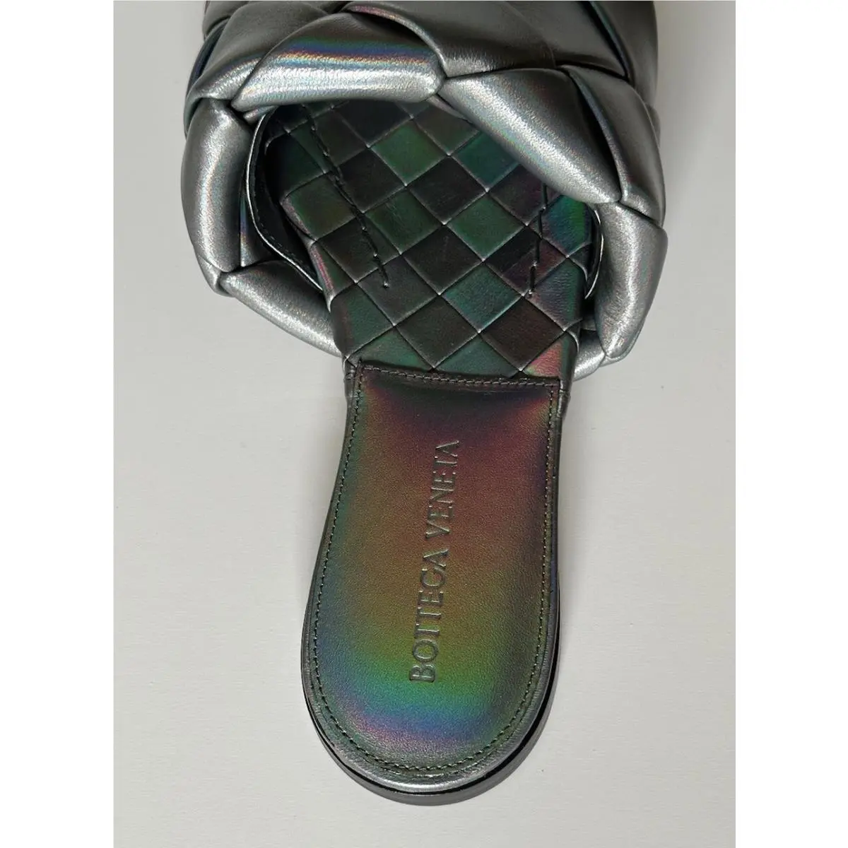 Bottega Veneta shoes - Bottega Veneta Lido - Lido - Mettalic Silver 2
