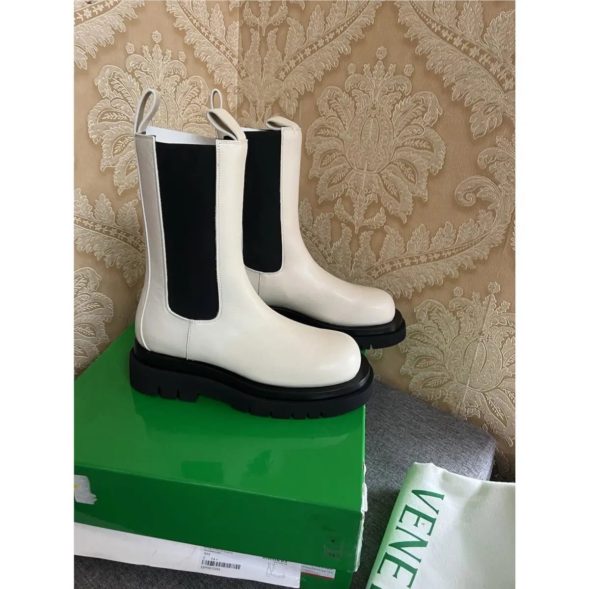Bottega Veneta shoes - Chelsea - Chelsea - Cane Sugar 1