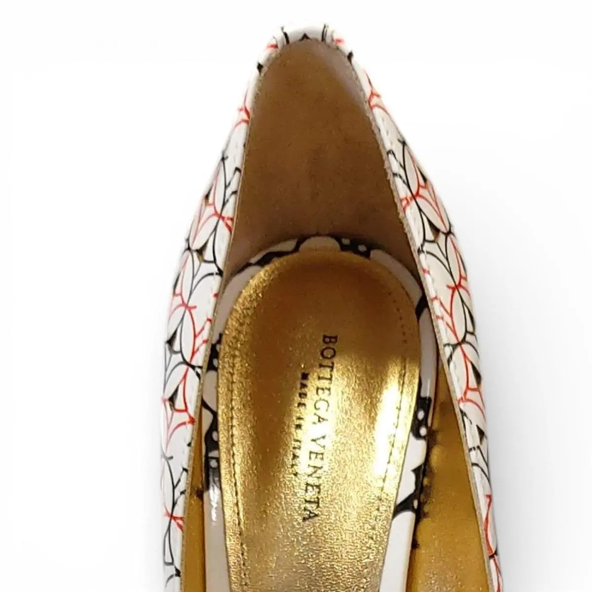 Bottega Veneta shoes - Cherbourg - Cherbourg - 474824VCJ319000 - White/Black/Red 14