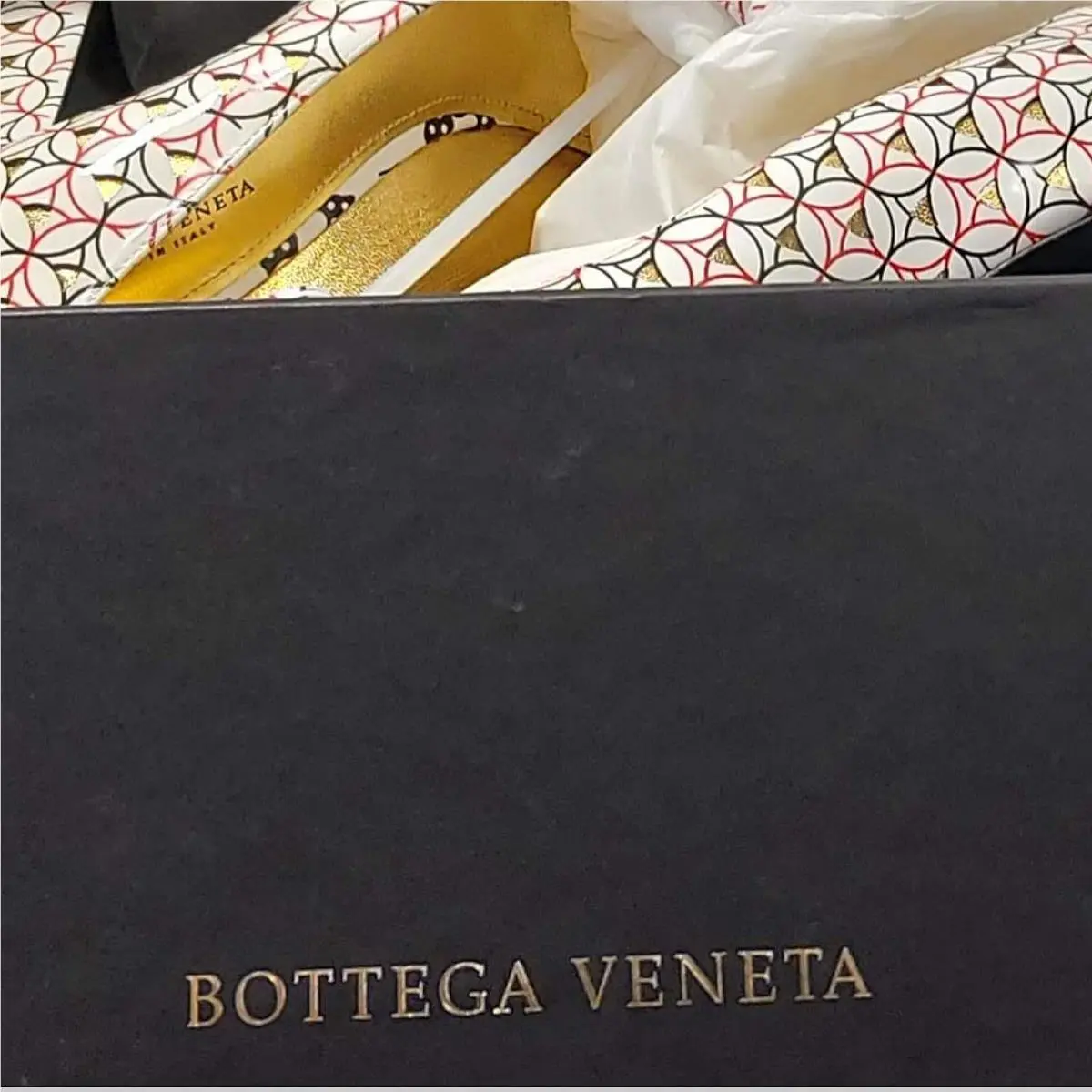 Bottega Veneta shoes - Cherbourg - Cherbourg - 474824VCJ319000 - White/Black/Red 18