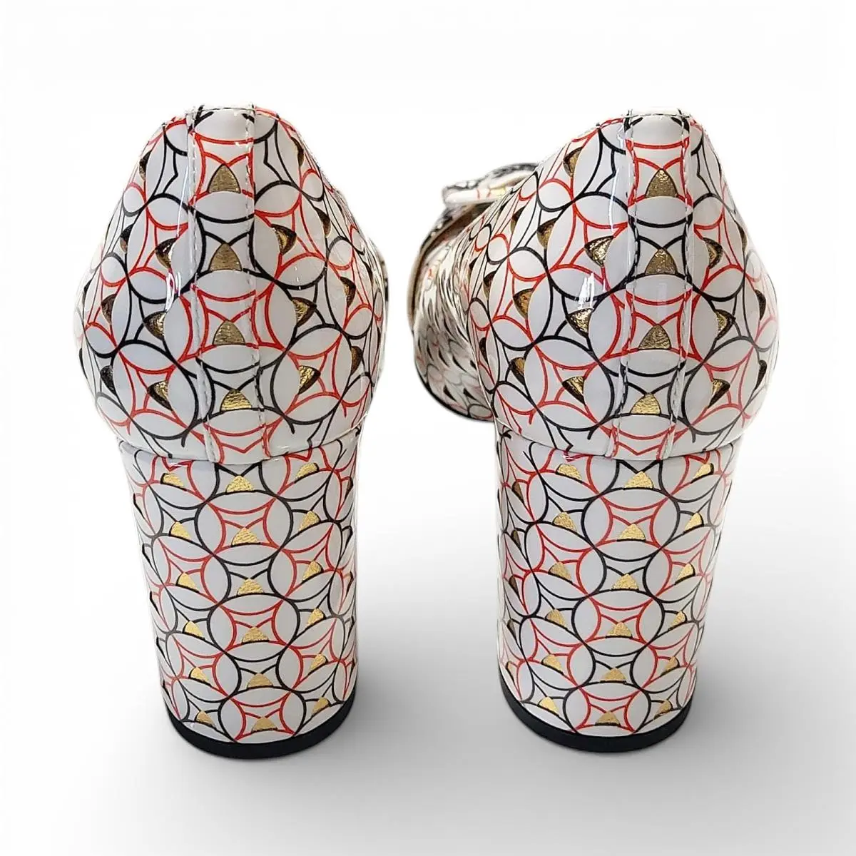 Bottega Veneta shoes - Cherbourg - Cherbourg - 474824VCJ319000 - White/Black/Red 5