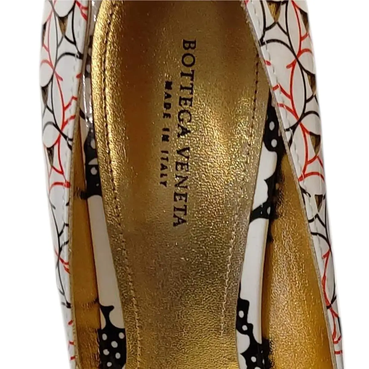 Bottega Veneta shoes - Cherbourg - Cherbourg - 474824VCJ319000 - White/Black/Red 15