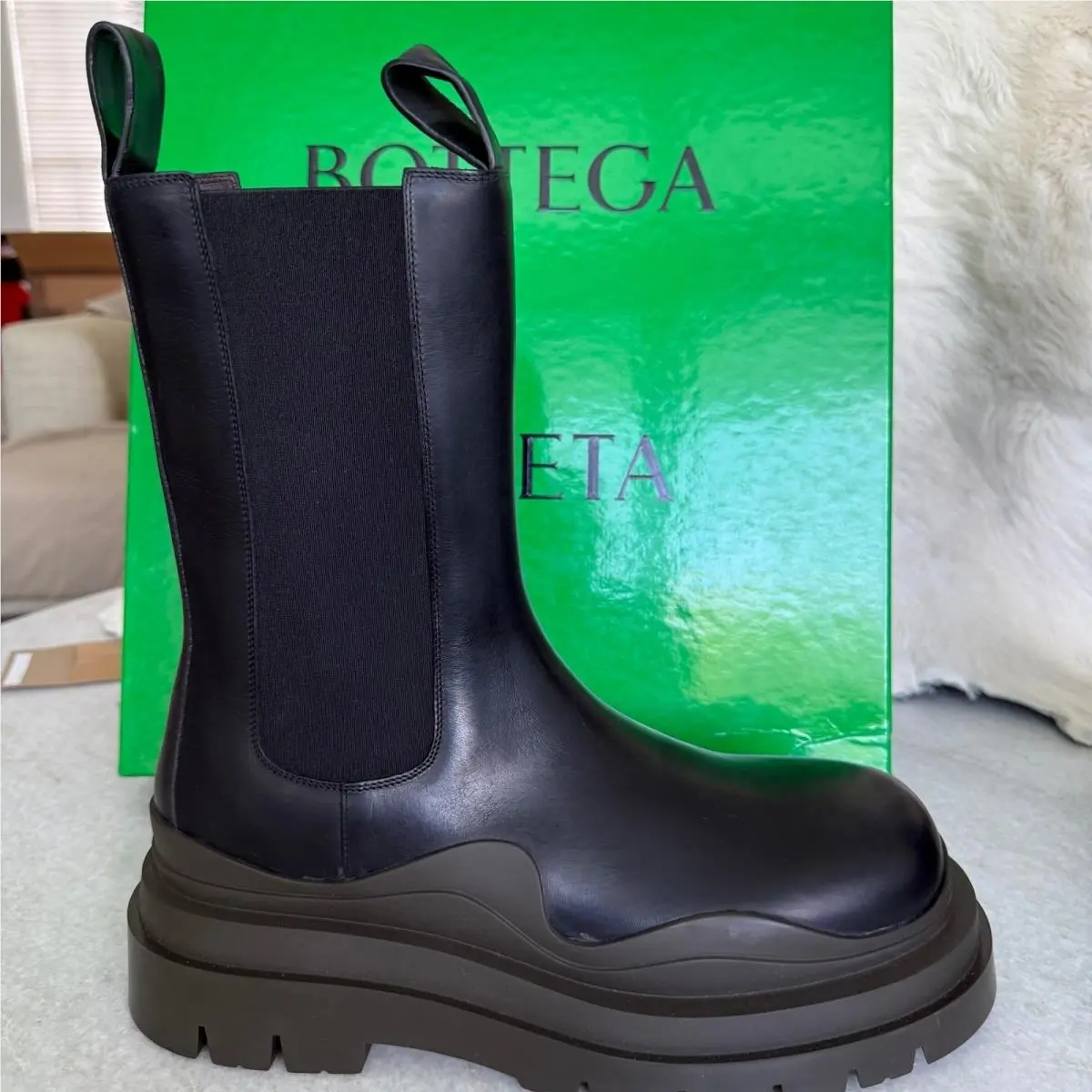 Bottega Veneta shoes - Tire boot - Tire boot - Black 5