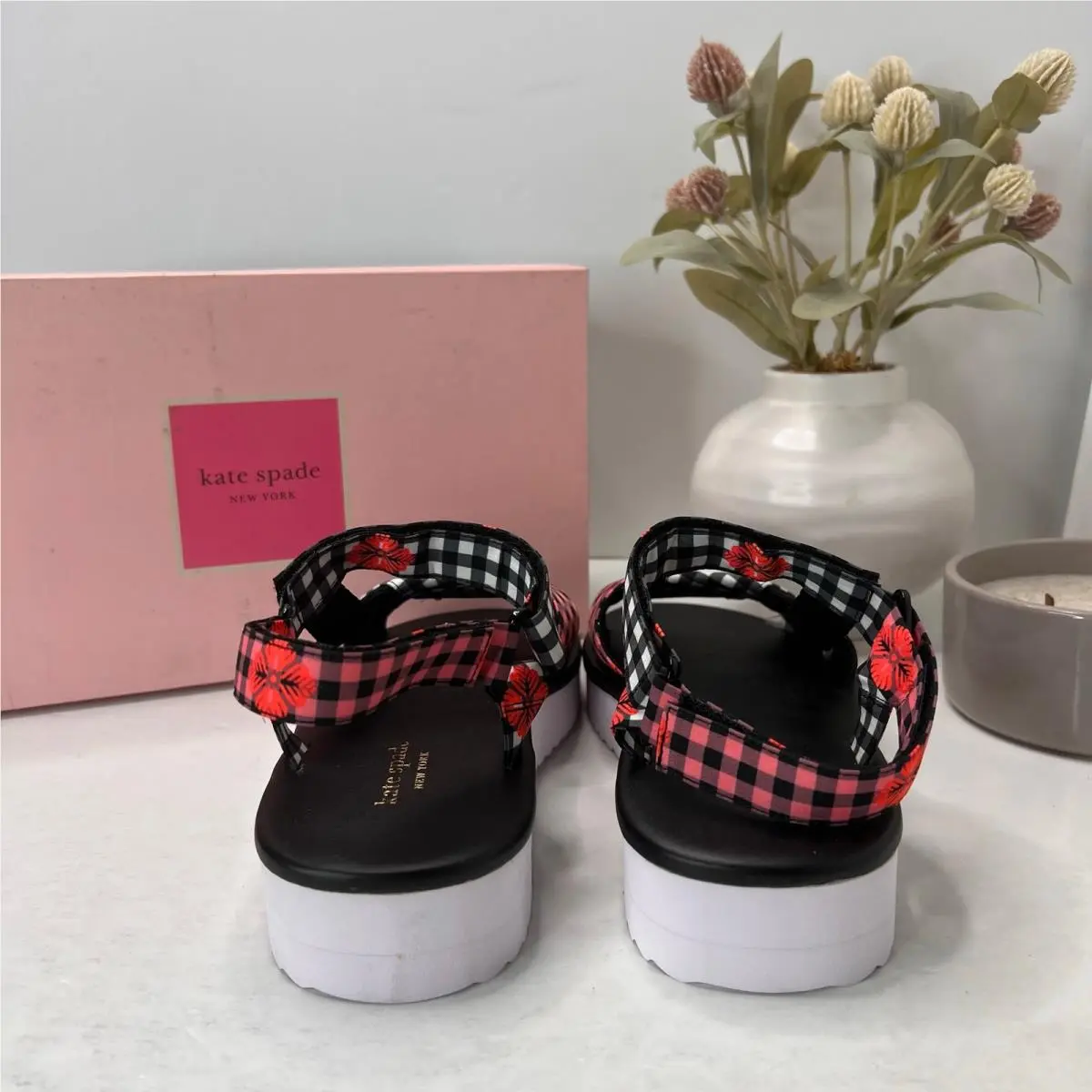 Kate Spade shoes - Kate Spade Dotty Gingham Jacquad - Pink 3