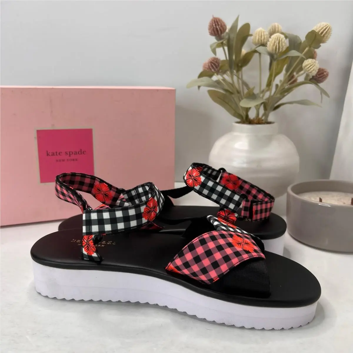 Kate Spade shoes - Kate Spade Dotty Gingham Jacquad - Pink 5