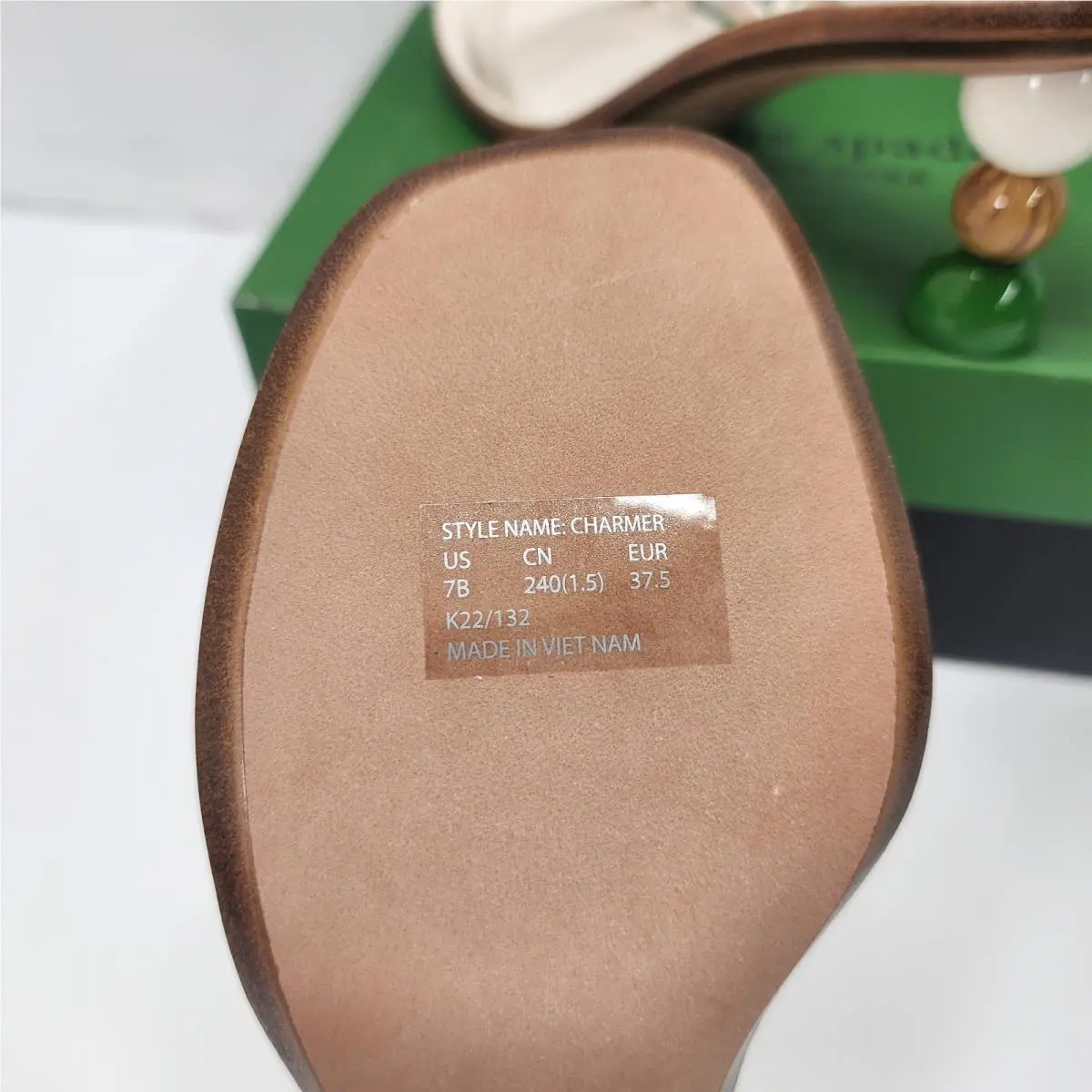Kate Spade shoes - Charmer - Charmer - K8824 - parchment multi 1