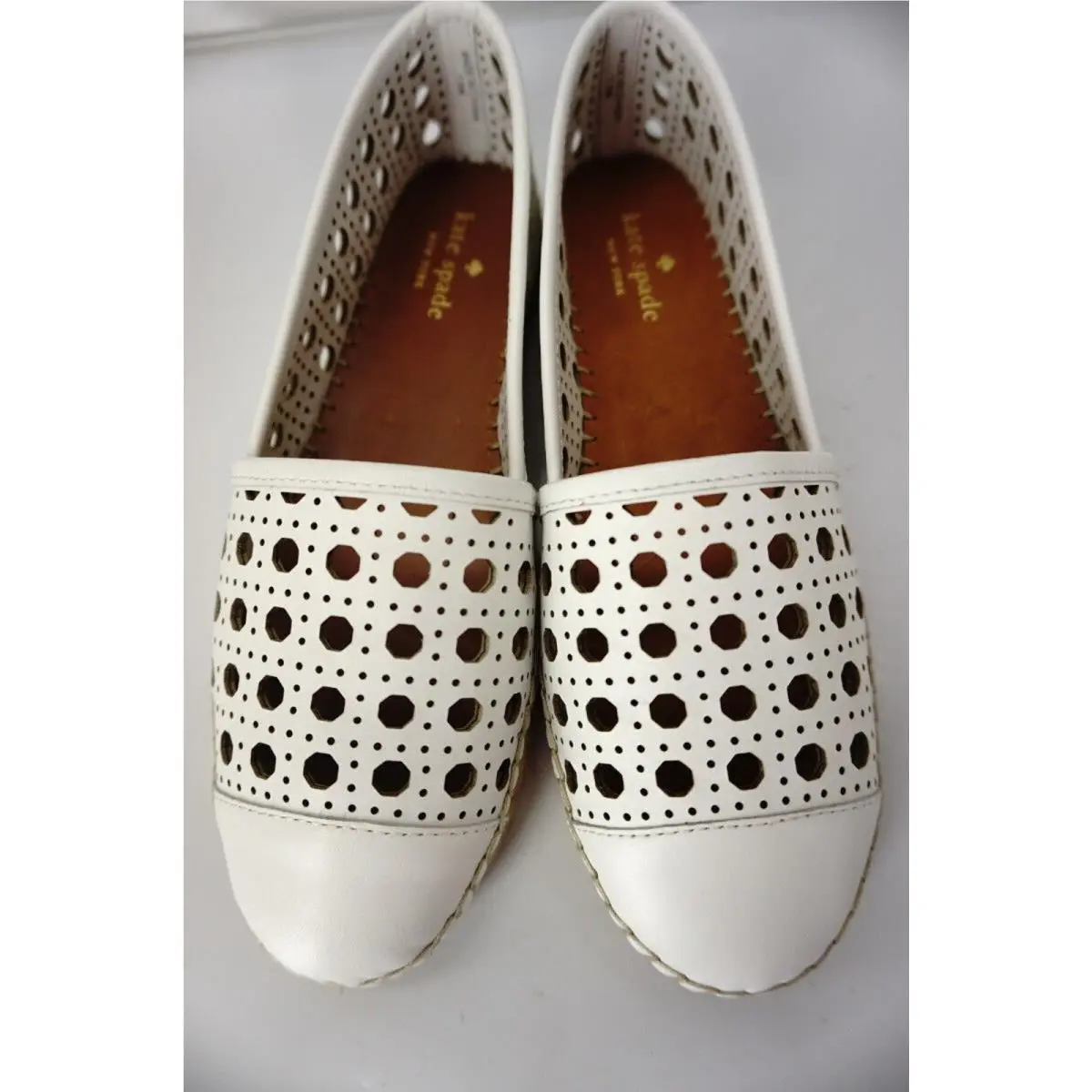 Kate Spade shoes - Leonia Perforated - Leonia Perforated - Ivory - Ivory, Manufacturer: Ivory (UPC: 888445284687) 5