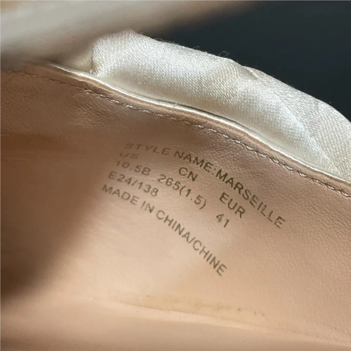 Kate Spade shoes - Marseille Satin Lux - Marseille Satin Lux - Ivory 9