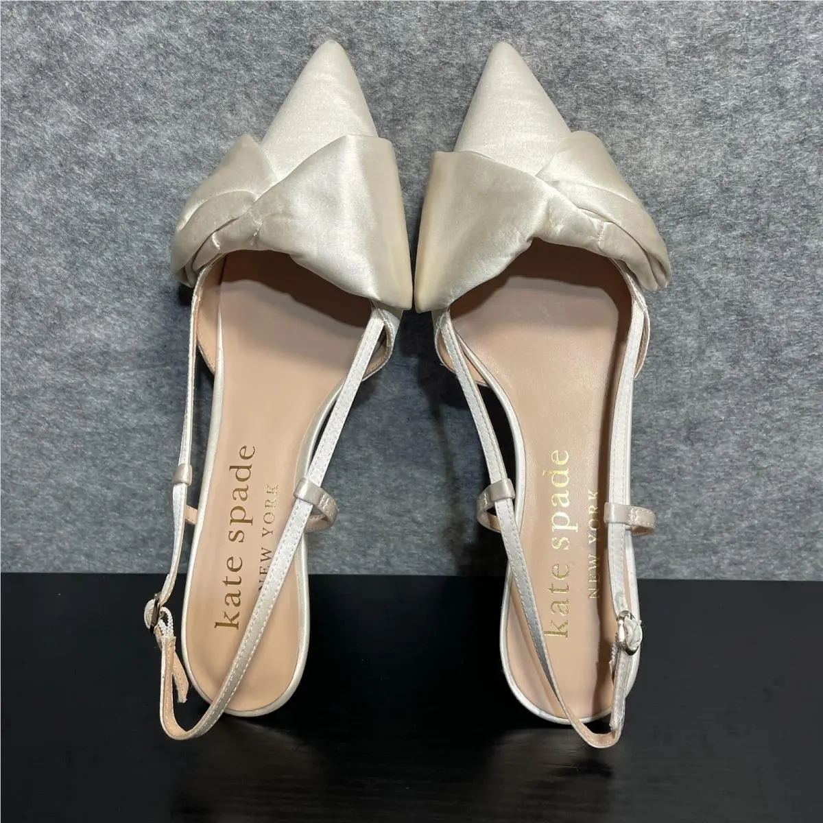 Kate Spade shoes - Marseille Satin Lux - Marseille Satin Lux - Ivory 7