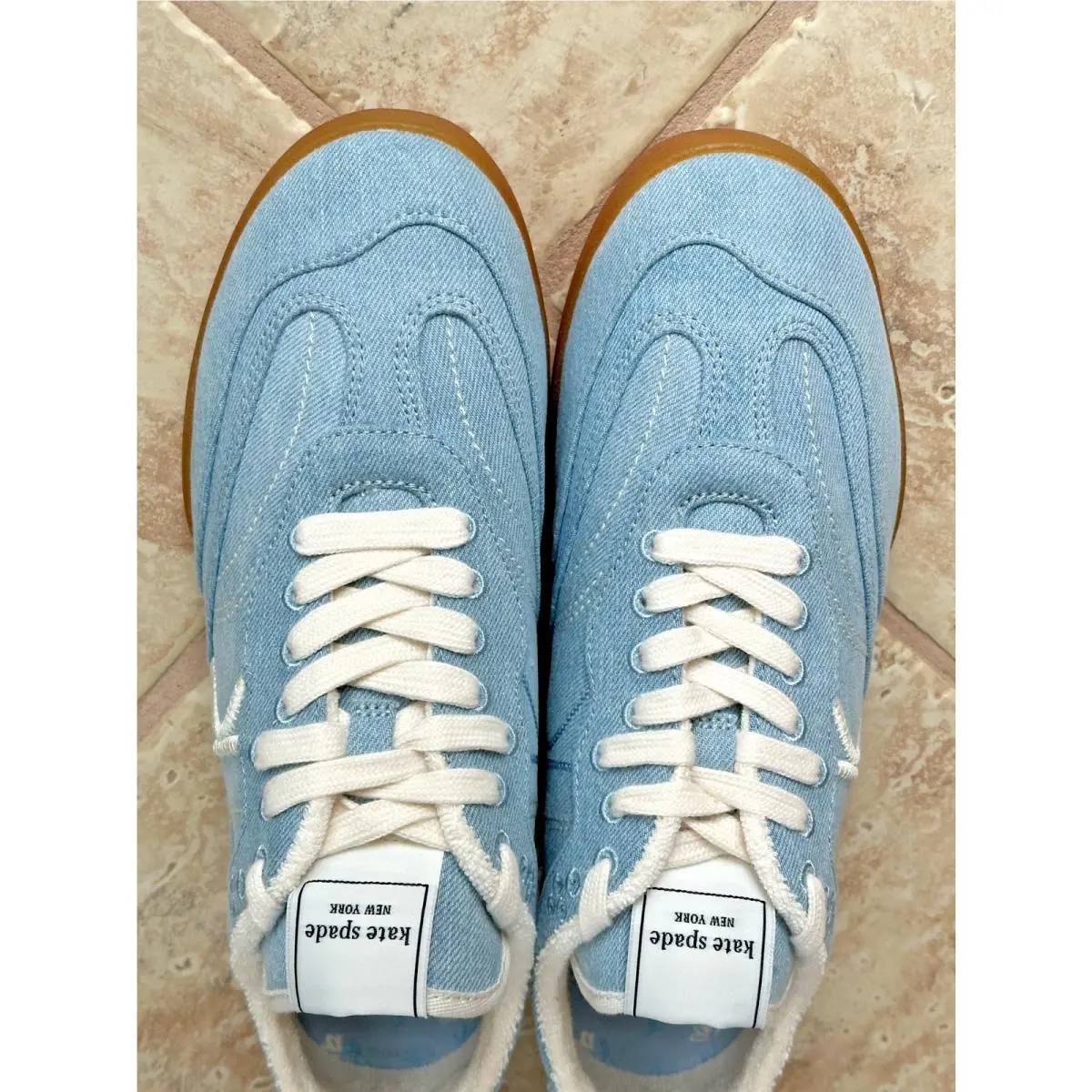 Kate Spade shoes - KATE SPADE DRIFT SNEAKERS - DRIFT SNEAKERS - EXTRA LIGHT DENIM 4