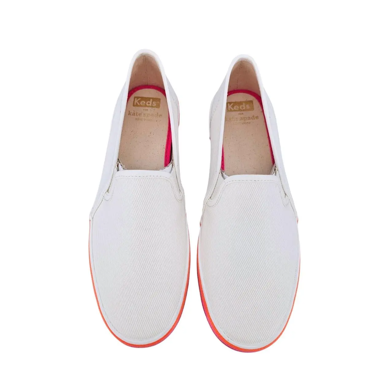 Kate Spade shoes - Double Decker KS Twill - Double Decker Twill - White 2