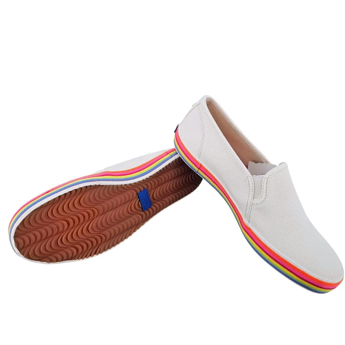 Kate Spade shoes - Double Decker KS Twill - Double Decker Twill - White 4