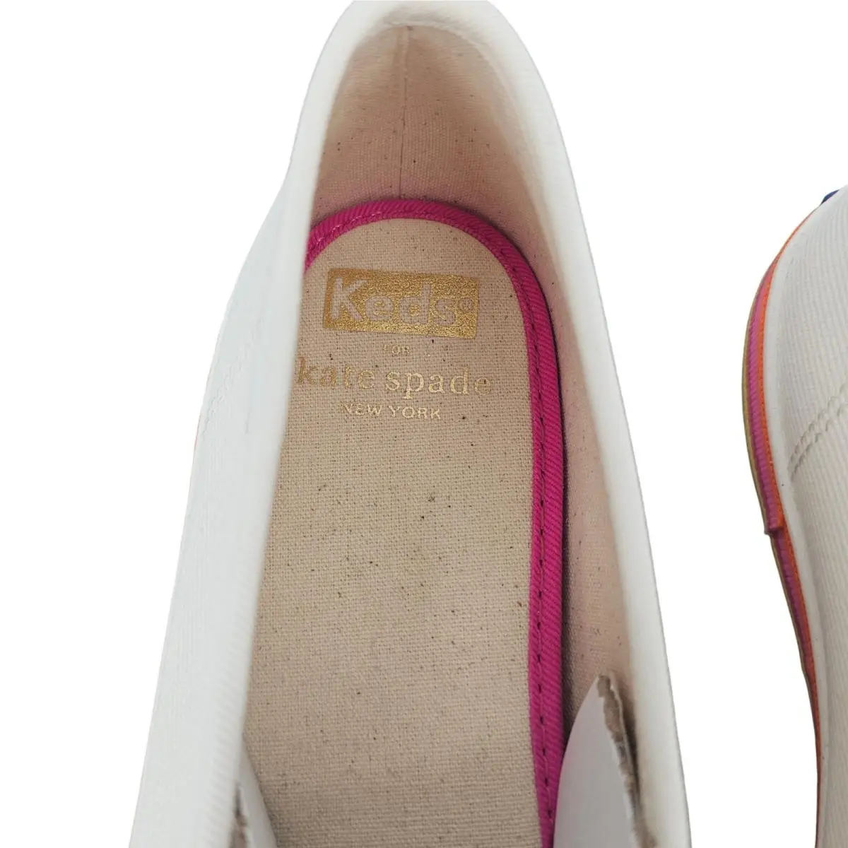 Kate Spade shoes - Double Decker KS Twill - Double Decker Twill - White 6