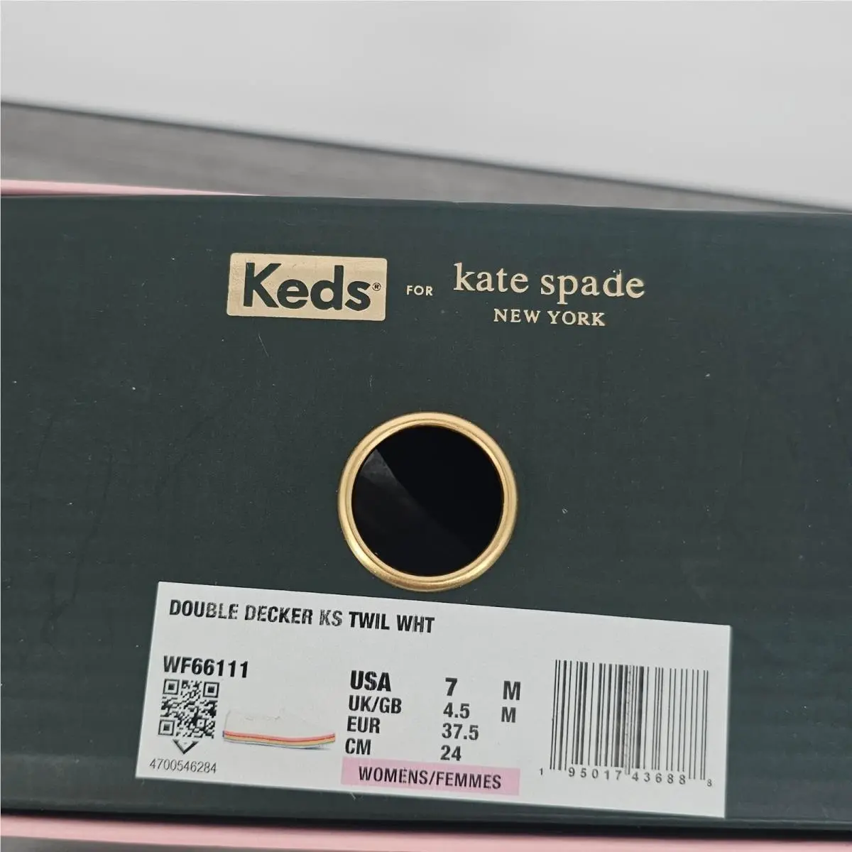 Kate Spade shoes - Double Decker KS Twill - Double Decker Twill - White 7