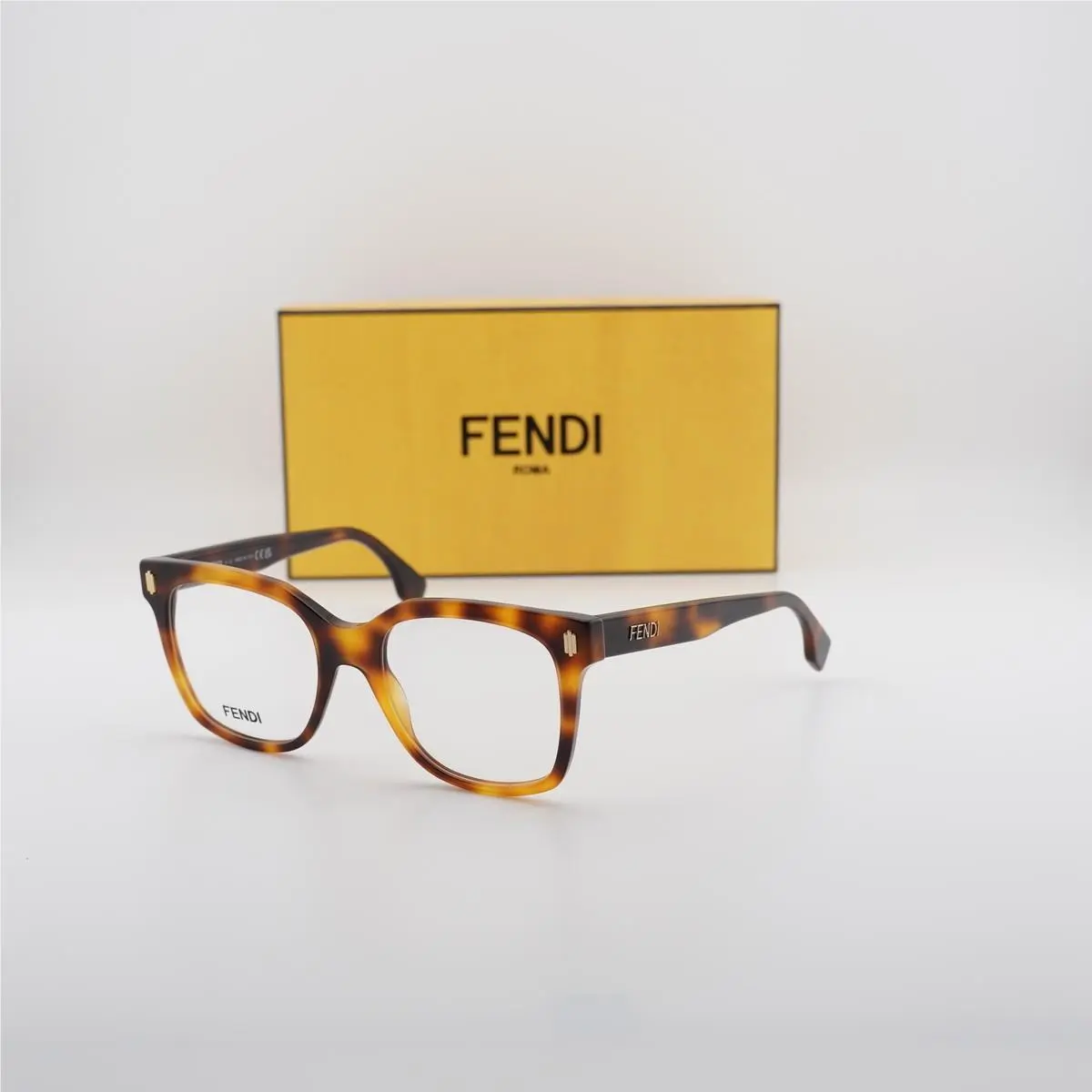 FE50054I 053 Havana 52mm Eyeglasses by Fendi