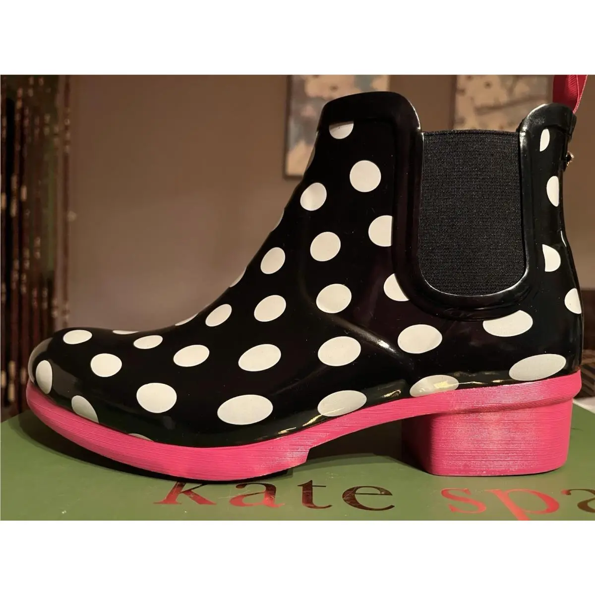 Kate Spade shoes - Kate Spade Trudy - Trudy - black/white, pink (UPC: 888445877612) 0
