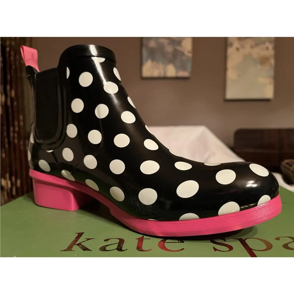 Kate Spade shoes - Kate Spade Trudy - Trudy - black/white, pink (UPC: 888445877612) 2