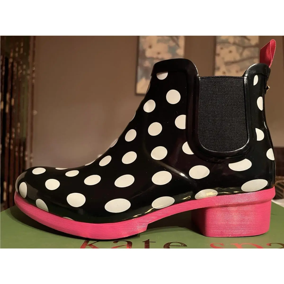 Kate Spade shoes - Kate Spade Trudy - Trudy - black/white, pink (UPC: 888445877612) 3