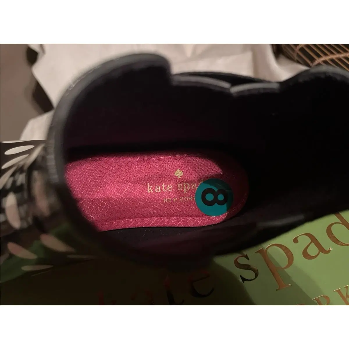 Kate Spade shoes - Kate Spade Trudy - Trudy - black/white, pink (UPC: 888445877612) 7