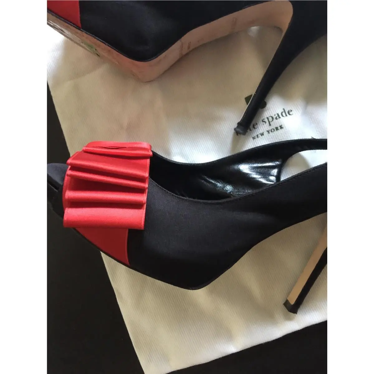 Kate Spade shoes - Black, Red 3