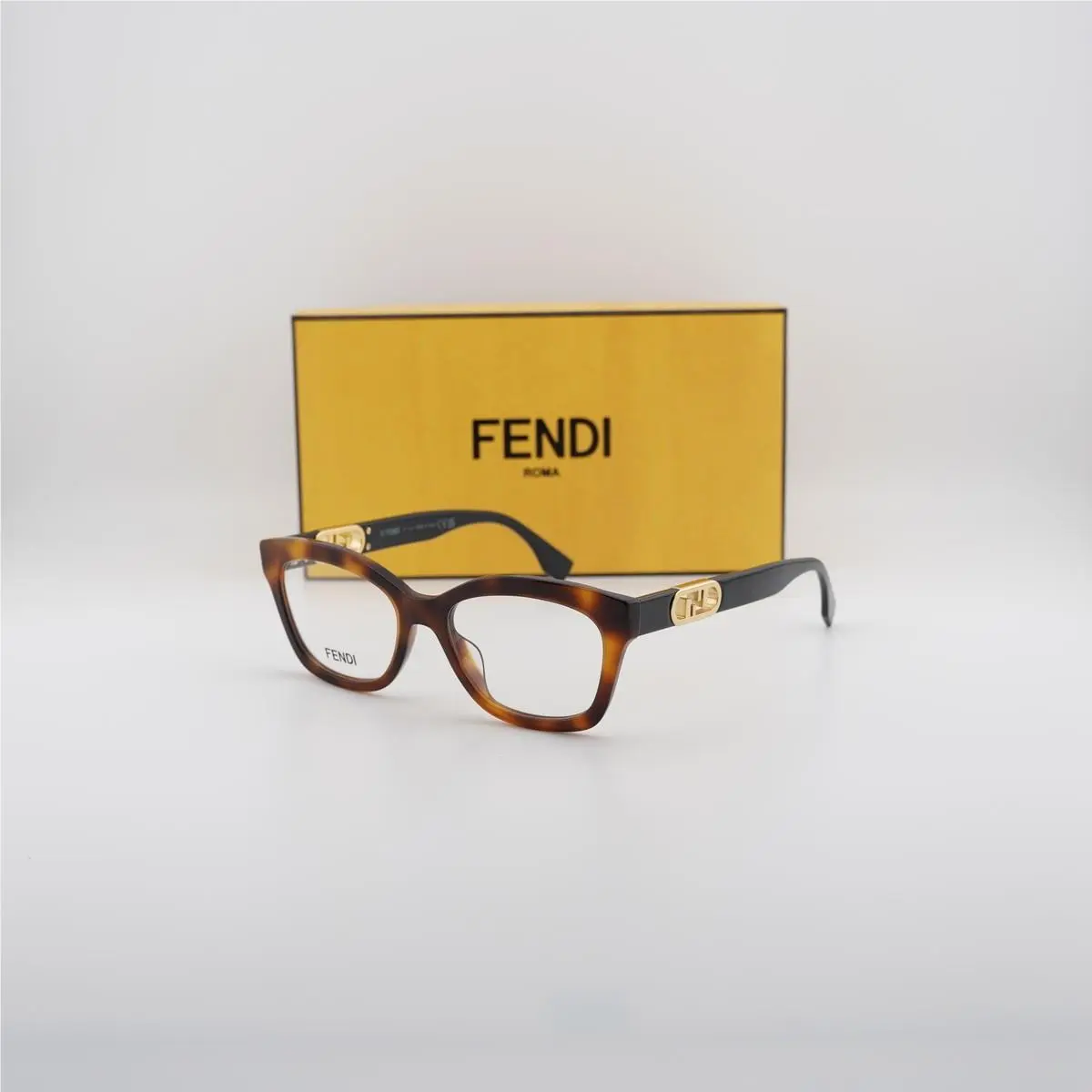 FE50039I 053 Havana 52mm Eyeglasses by Fendi