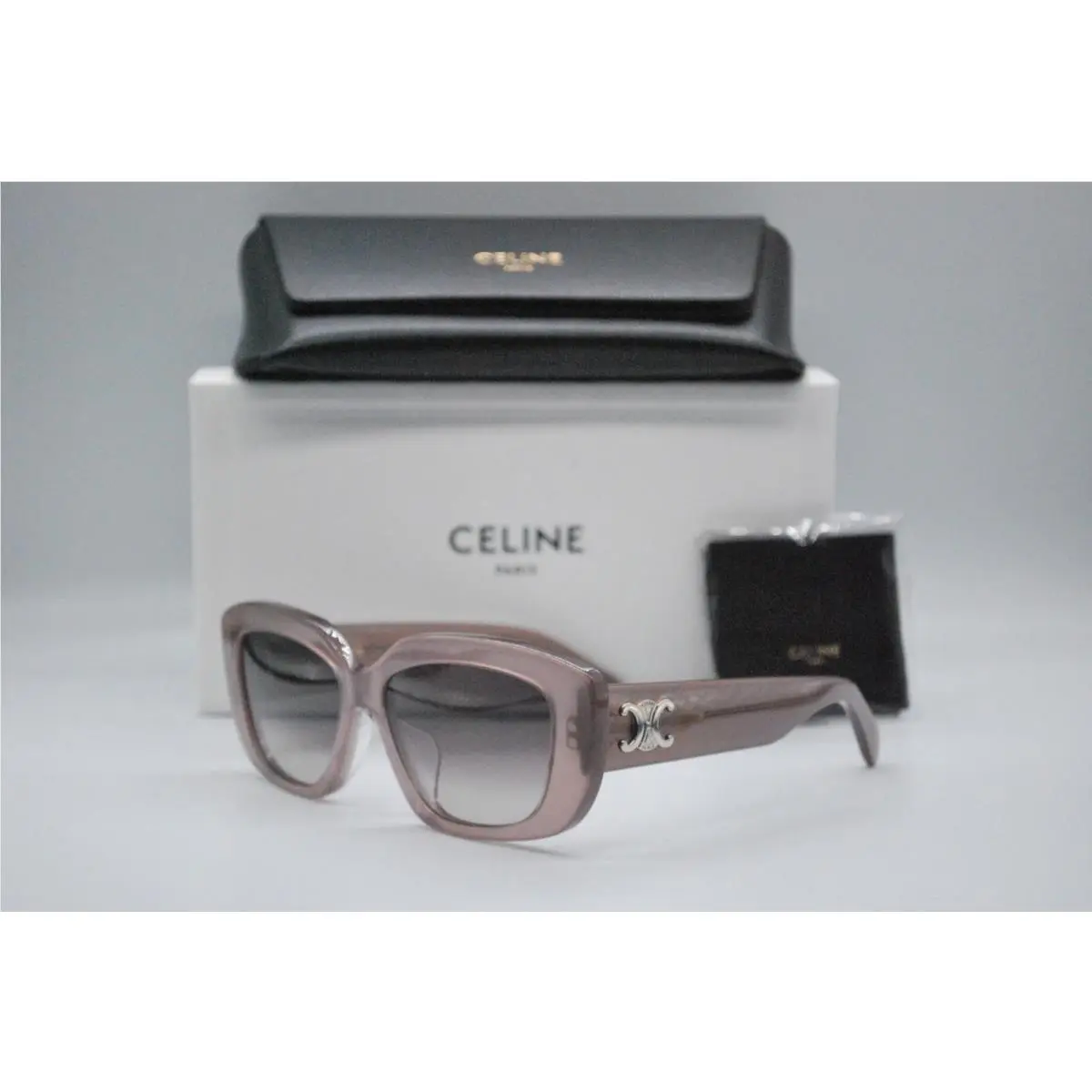 CL40216U 45B Brown Sunglasses Frame 55-15 by Celine