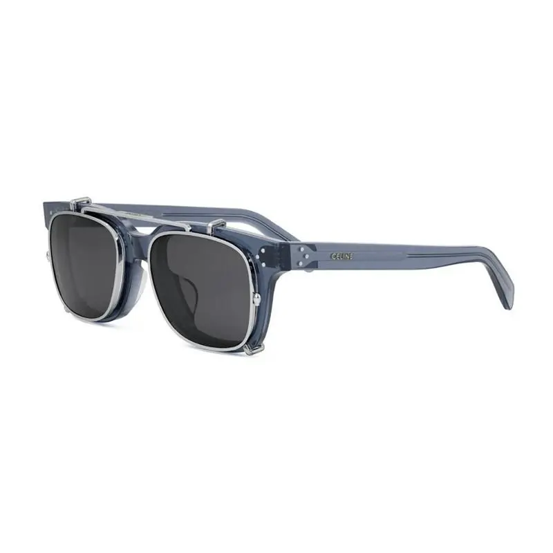 Cl40268u-Cl Eyeglasses Eye Glasses 90A 50mm Unisex Shiny Blue by Celine