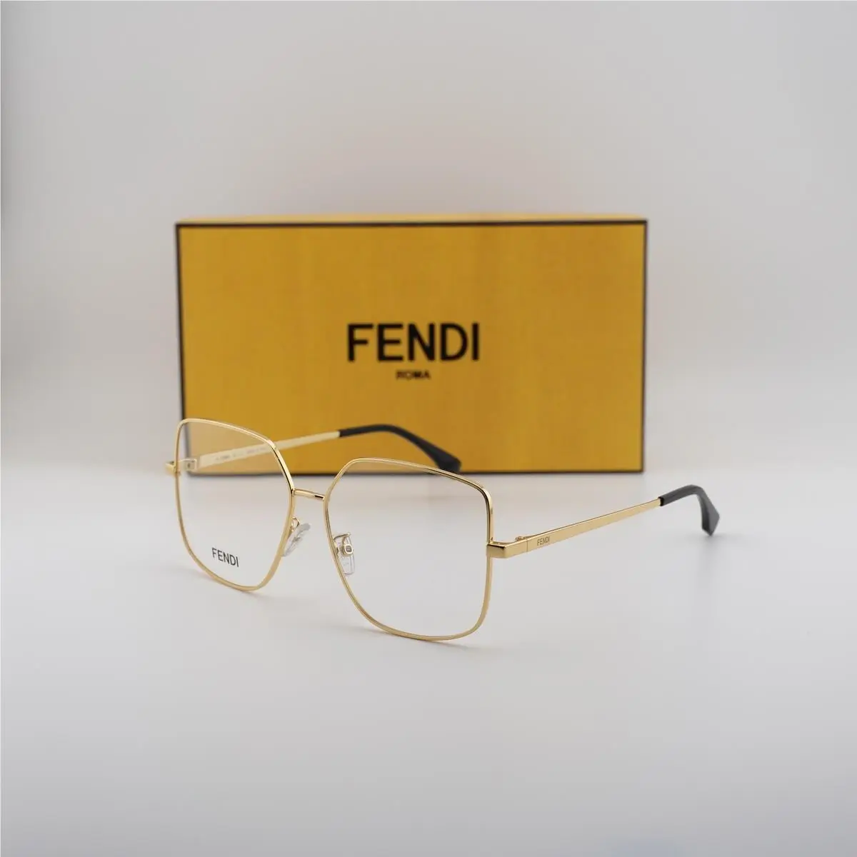 FE50009U 034 Gold 57mm Eyeglasses by Fendi