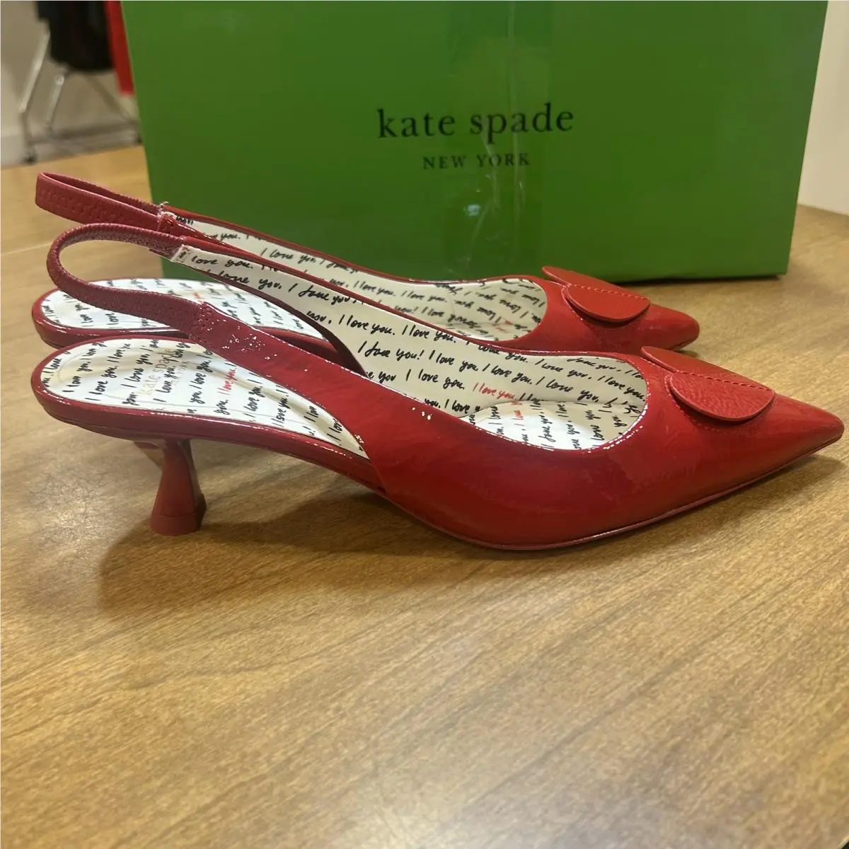 Kate Spade shoes - kate spade new york Lover SB Kitten Heel - Red 3