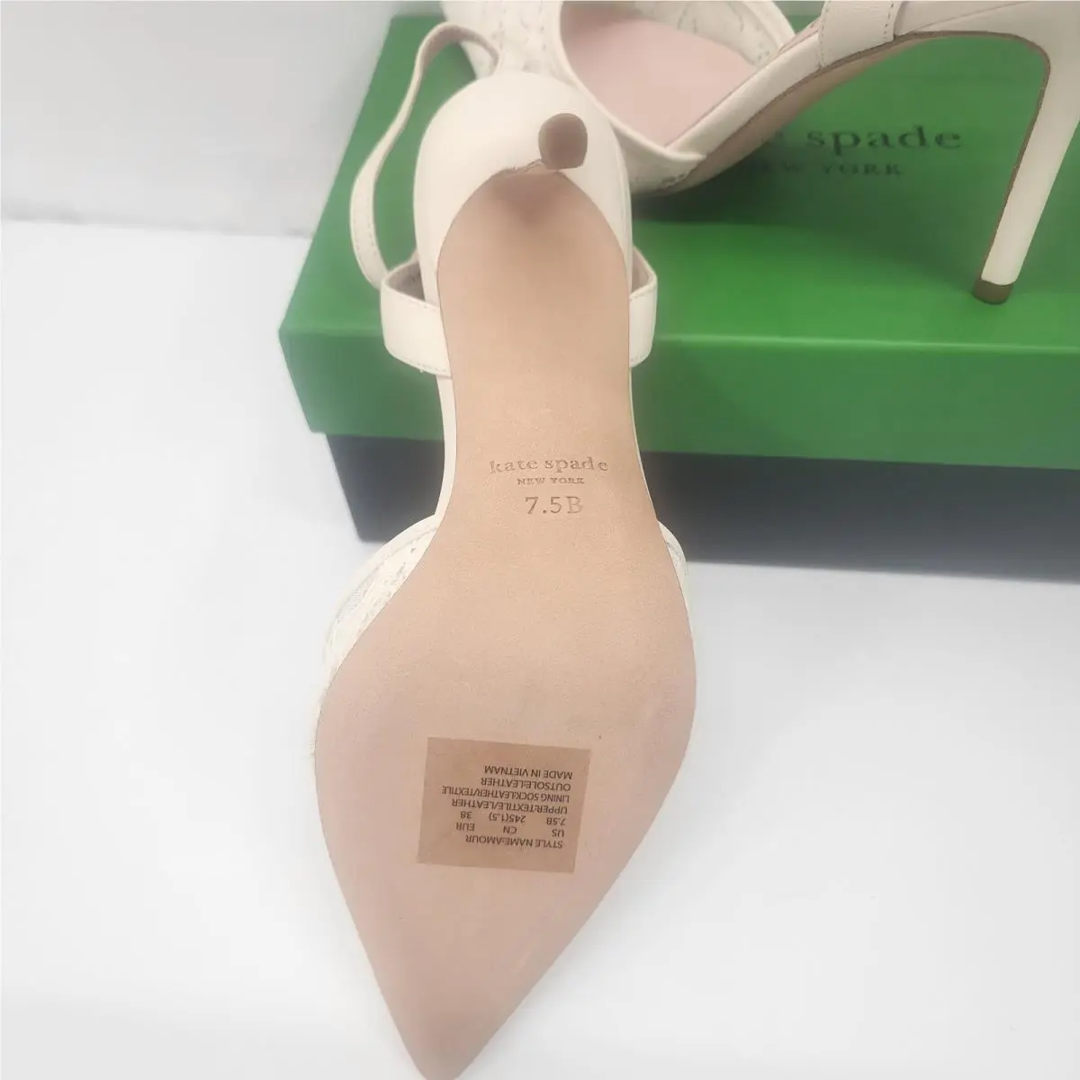 Kate Spade shoes - amour lace - amour lace - KB833 - Ivory 1