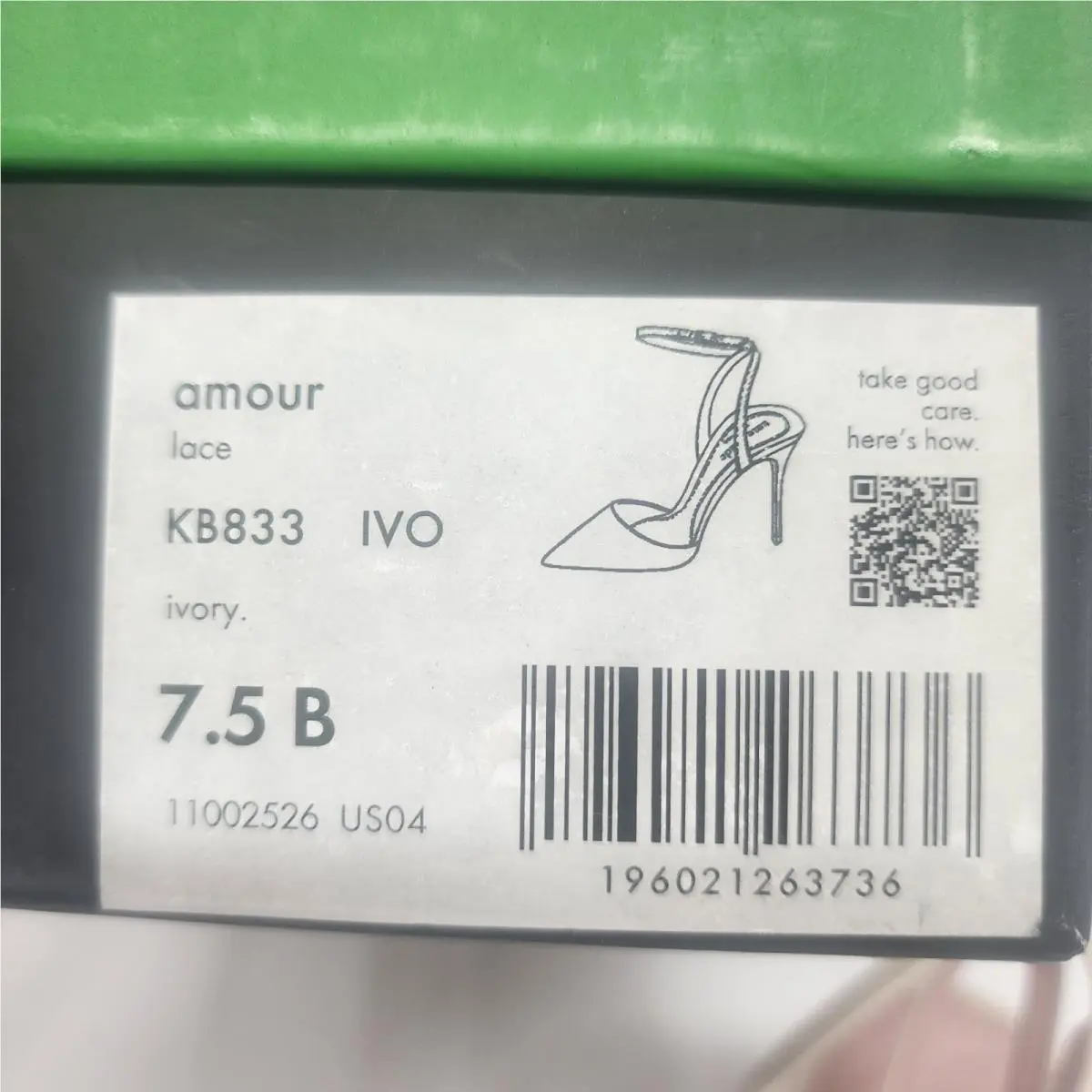 Kate Spade shoes - amour lace - amour lace - KB833 - Ivory 2