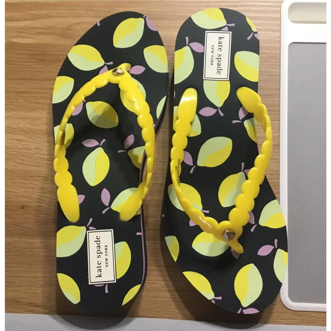 Kate Spade shoes - Thong - Thong - Pink /Yellow 3