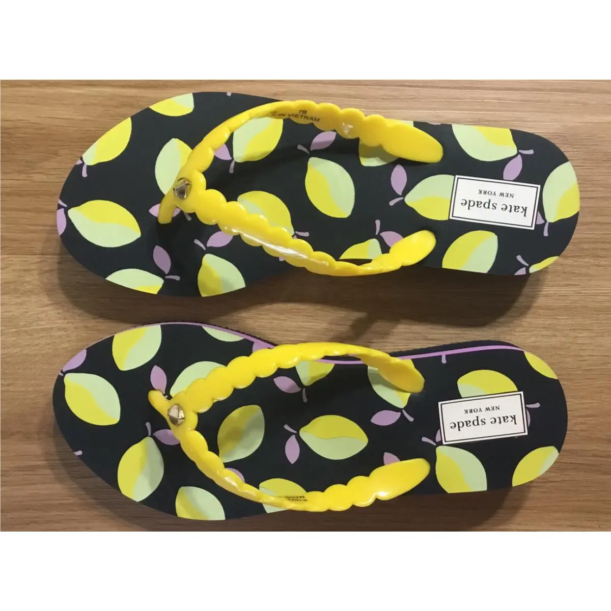 Kate Spade shoes - Thong - Thong - Pink /Yellow 2