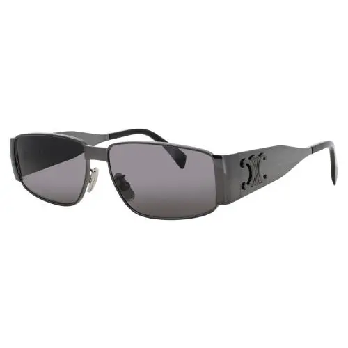 Cl40325u 5914A Sunglasses Sun Glasses 14A 59mm Unisex Shiny Ruthenium by Celine