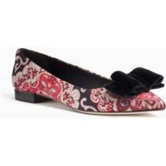 Kate Spade New York Russet Multi Women`s Keana Flat Shoes US 7.5