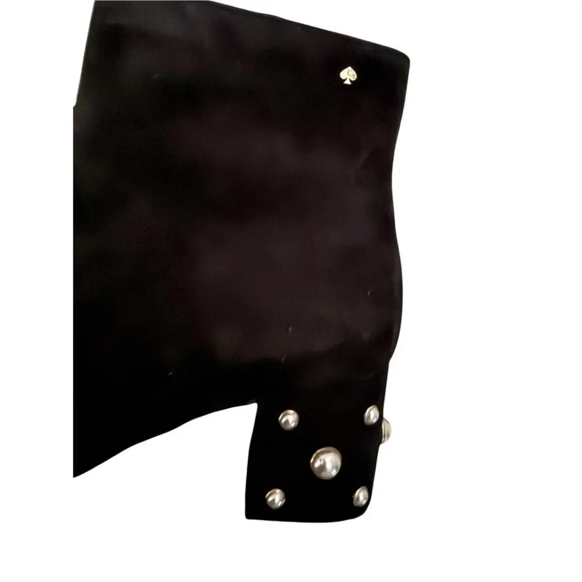 Kate Spade shoes - taraji faux pearl block heel bootie - Black 4