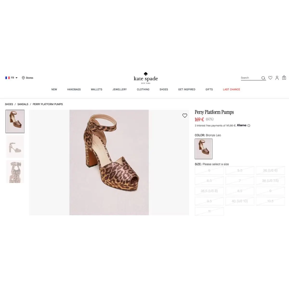 Kate Spade shoes - Kate Spade Perry - Perry - Bronze 0
